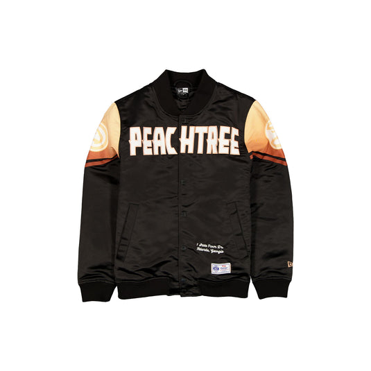 Atlanta Hawks 2025 City Edition Black Jacket - New Era Cap