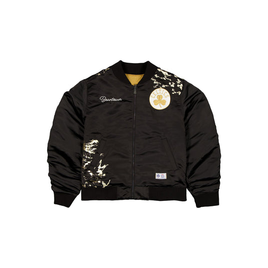 Boston Celtics 2025 City Edition Women's Black Jacket - New Era Cap