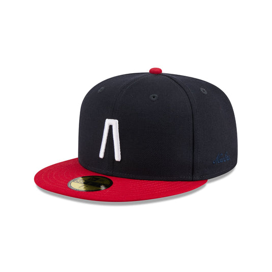 Fear of God Essentials MLB Red Visor 59FIFTY Fitted Hat - New Era Cap