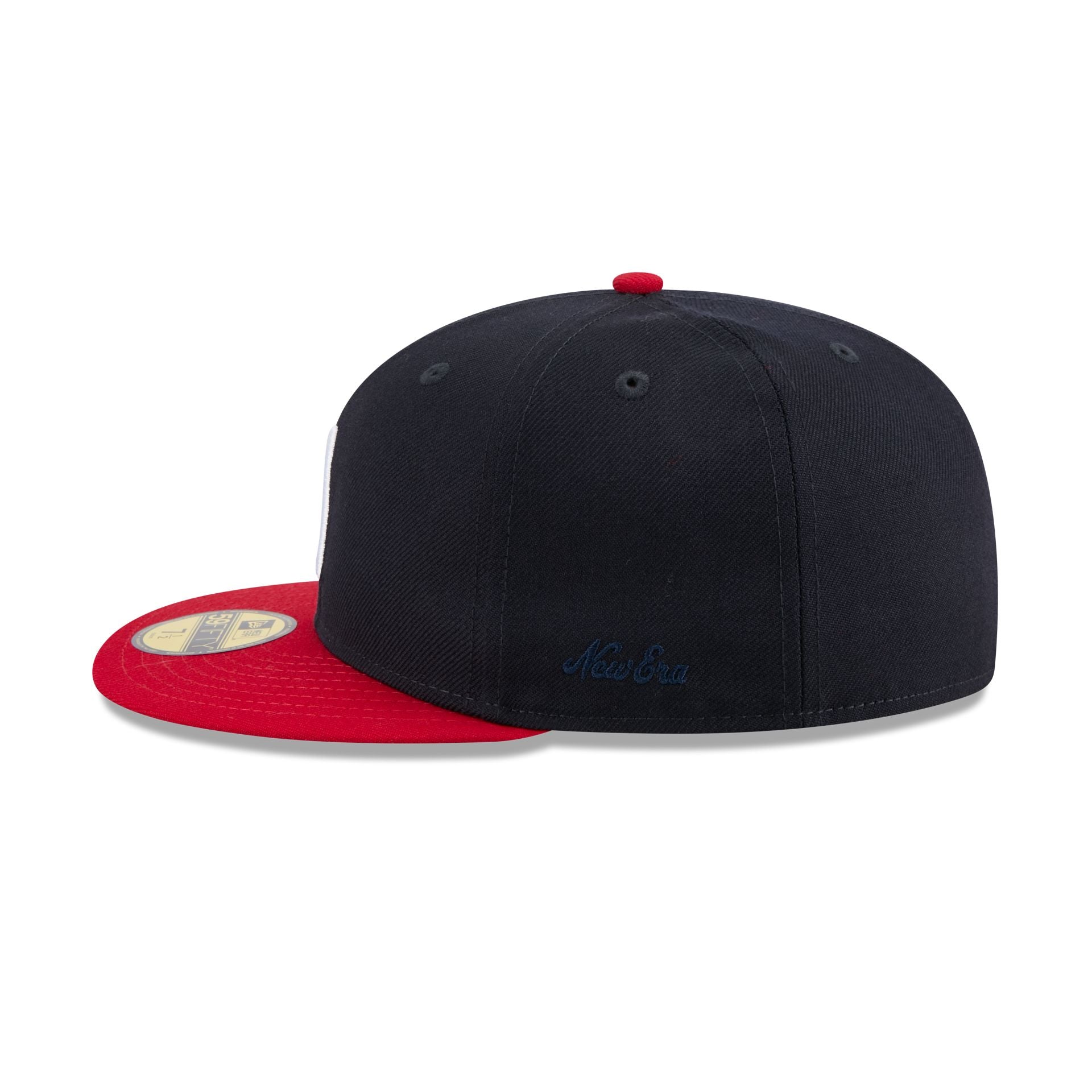 Fear of God Essentials MLB Red Visor 59FIFTY Fitted Hat