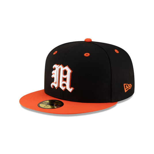 Miami Hurricanes Black 59FIFTY Fitted Hat - New Era Cap