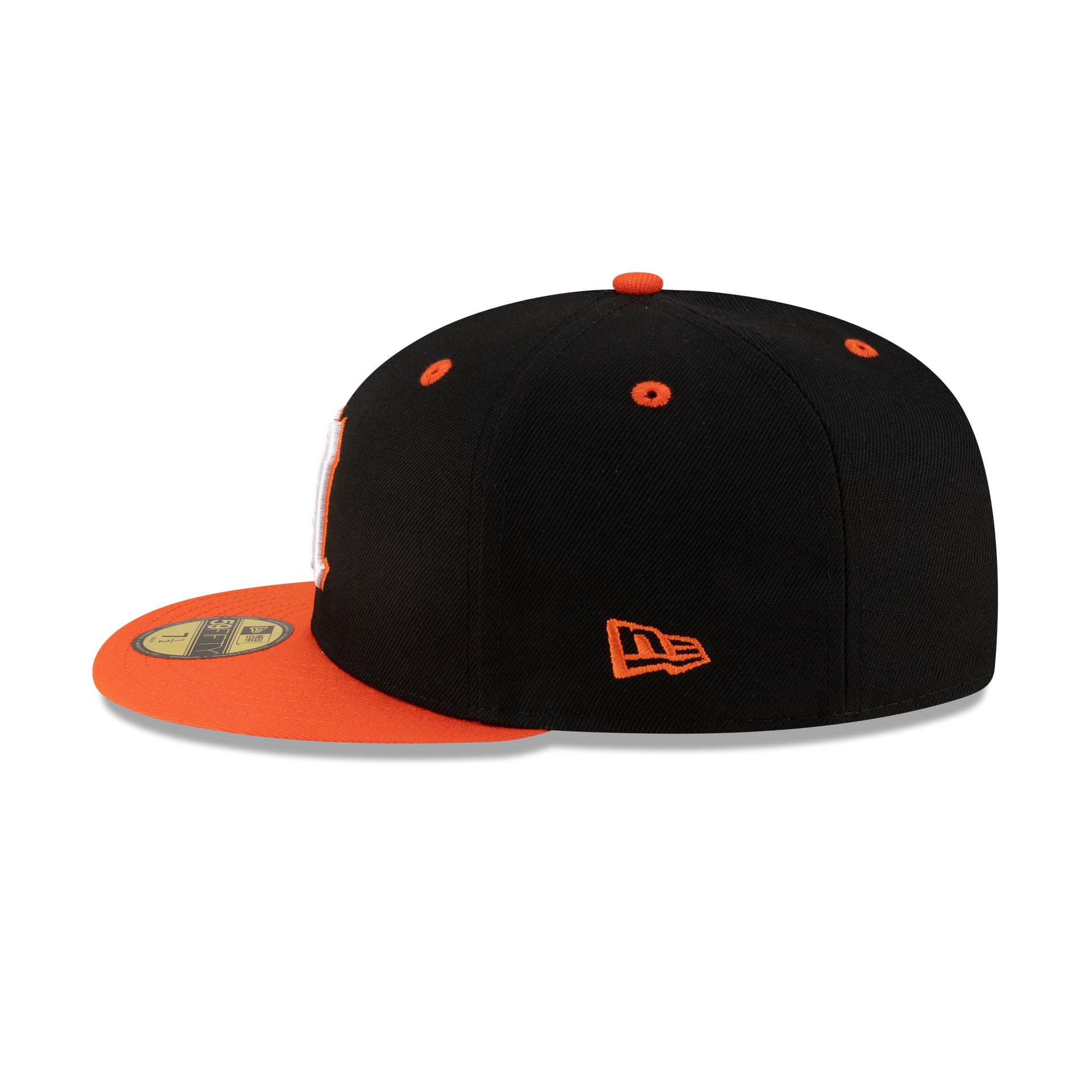 Miami Hurricanes Black 59FIFTY Fitted Hat