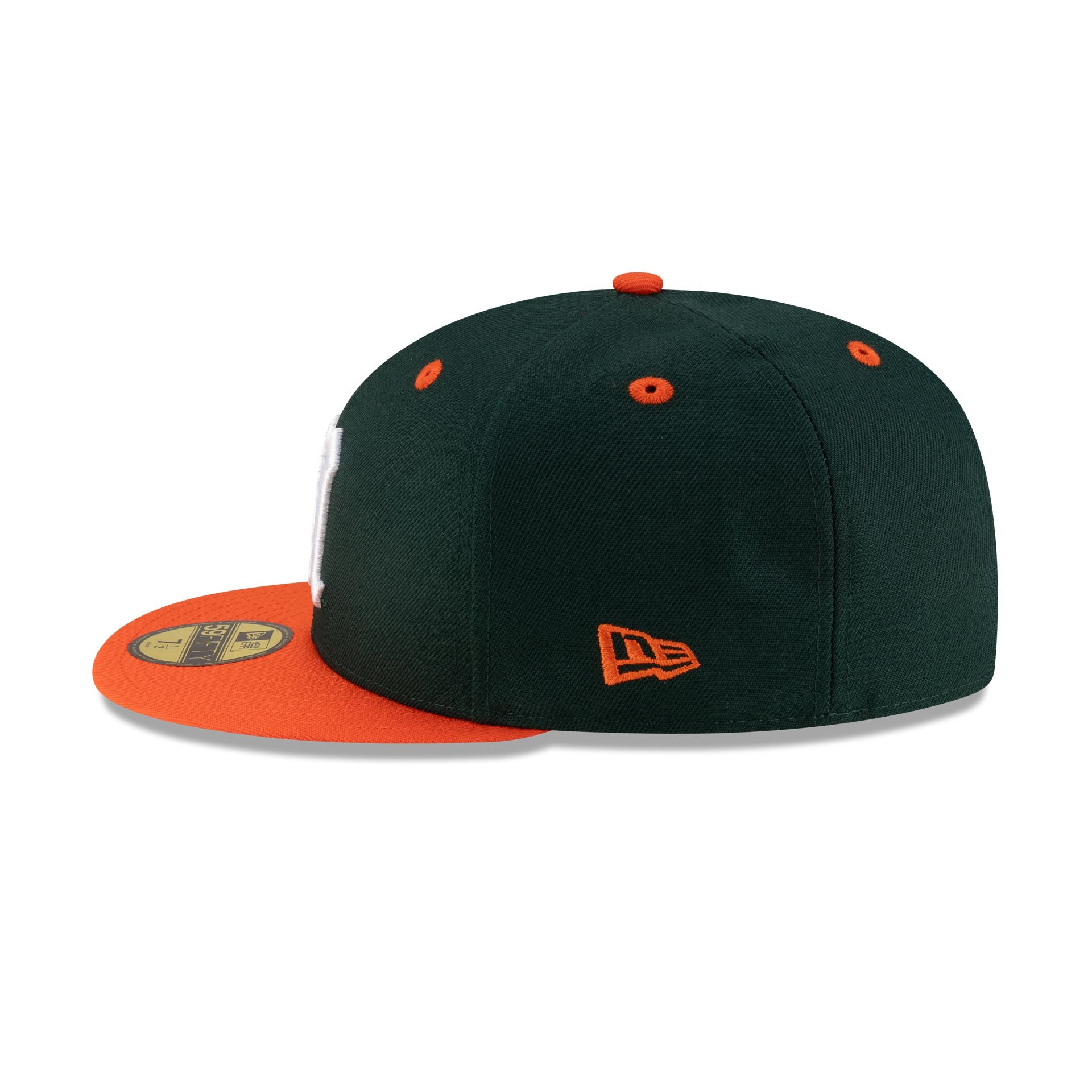 Miami Hurricanes Dark Green 59FIFTY Fitted Hat