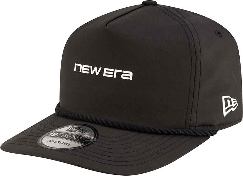 New Era Cap Wordmark Black 19TWENTY Snapback Hat