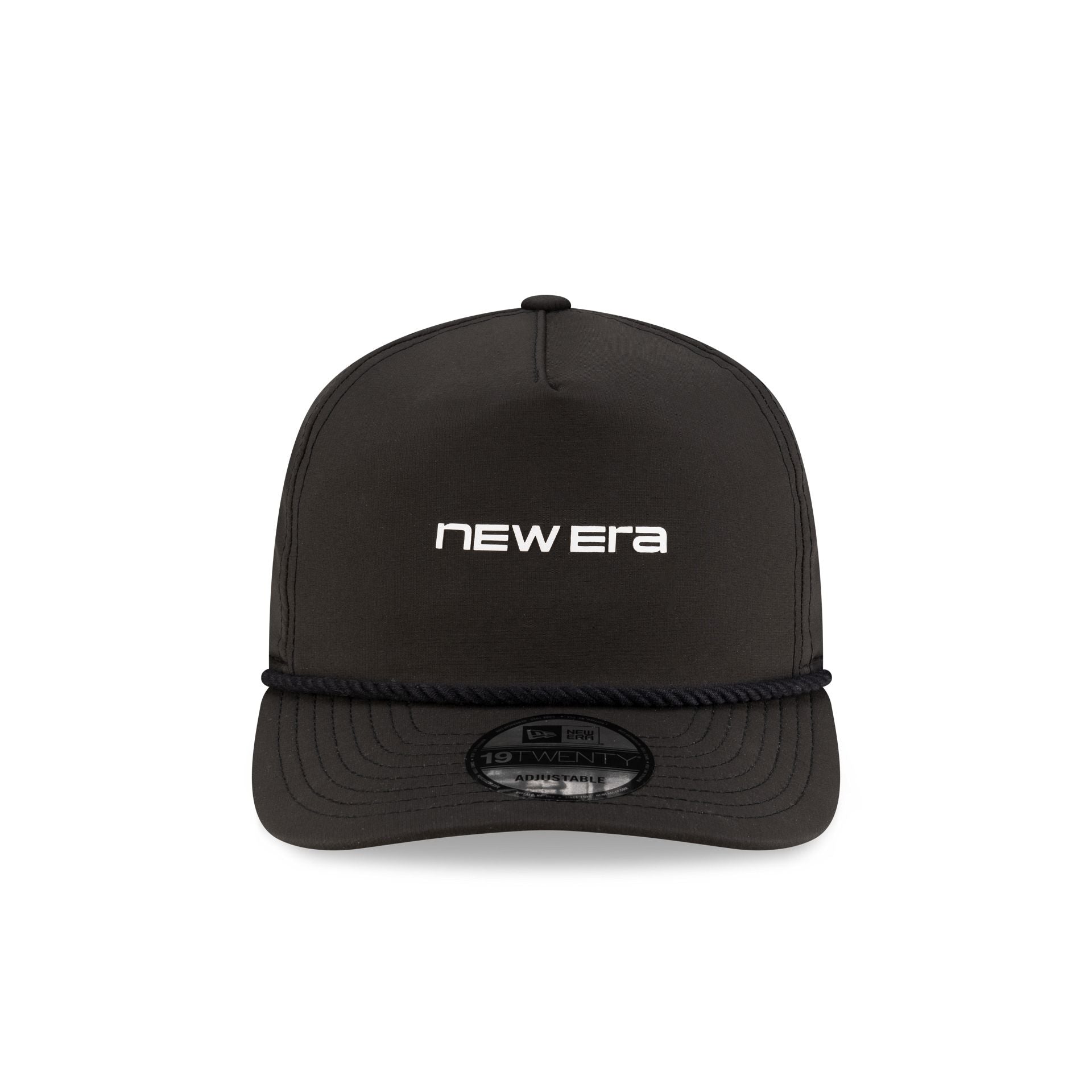 New Era Cap Wordmark Black 19TWENTY Snapback Hat