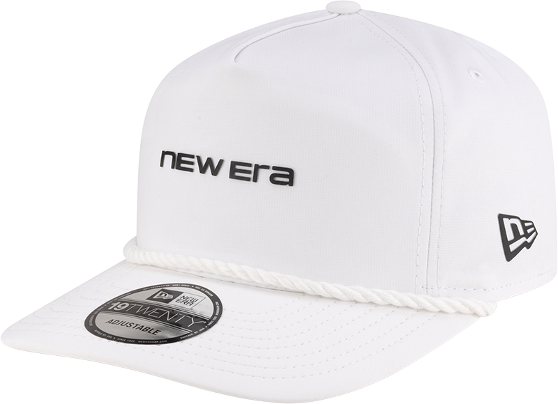 New Era Cap Wordmark White 19TWENTY Snapback Hat