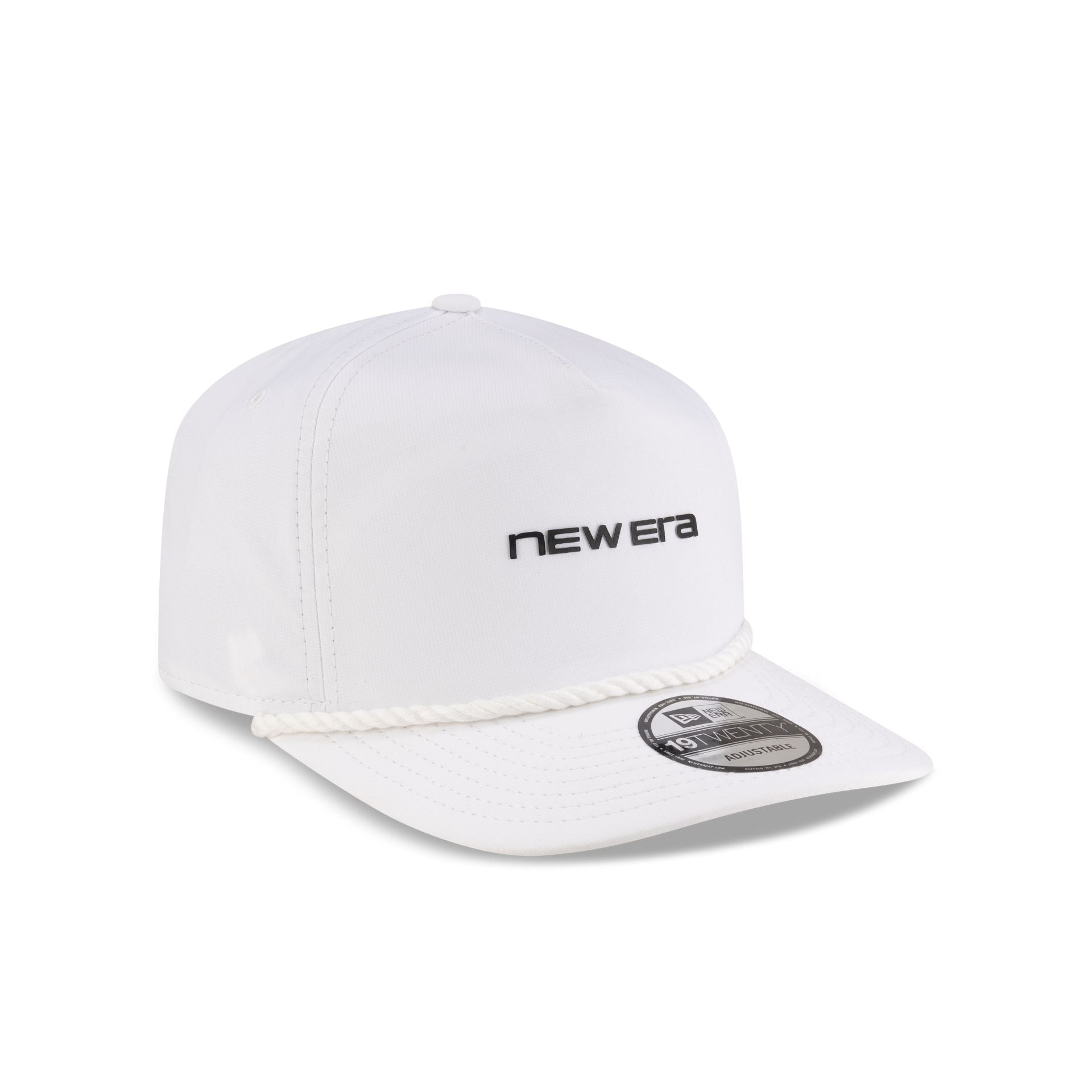 New Era Cap Wordmark White 19TWENTY Snapback Hat