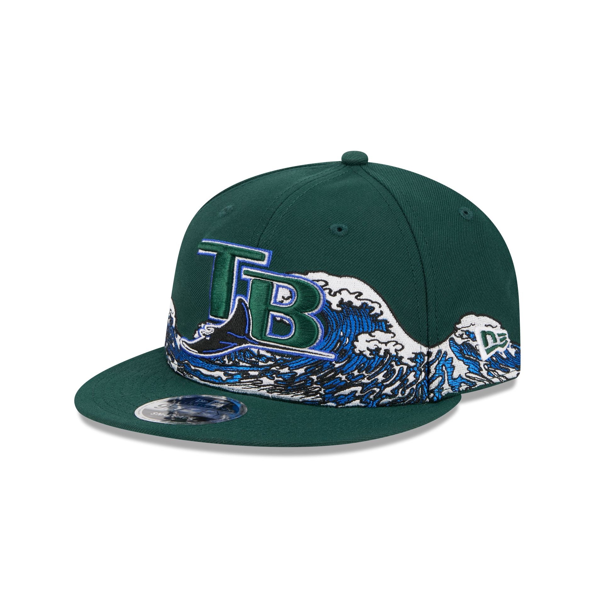 Tampa Bay Rays Tidal Flow Retro Crown 9FIFTY Adjustable Hat