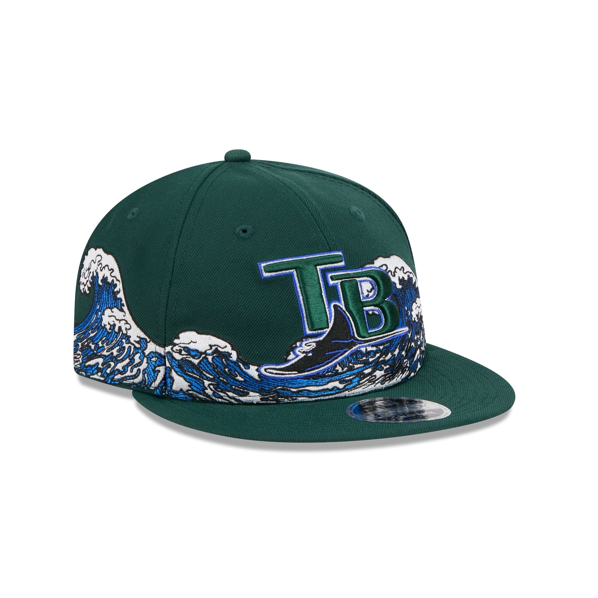 Tampa Bay Rays Tidal Flow Retro Crown 9FIFTY Adjustable Hat