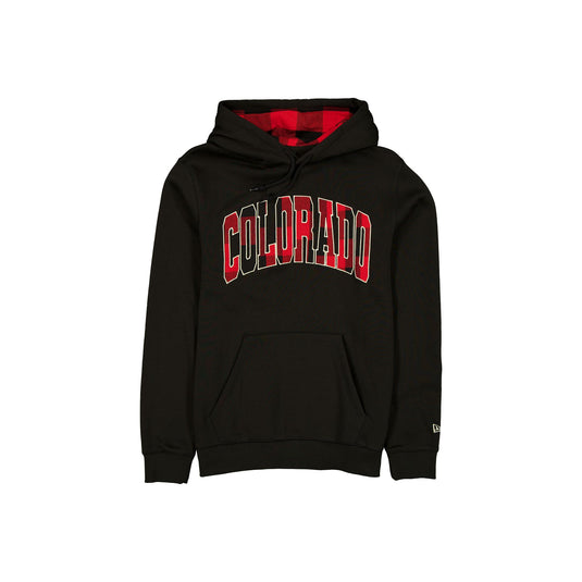 Colorado Avalanche Evergreen Check Hoodie - New Era Cap