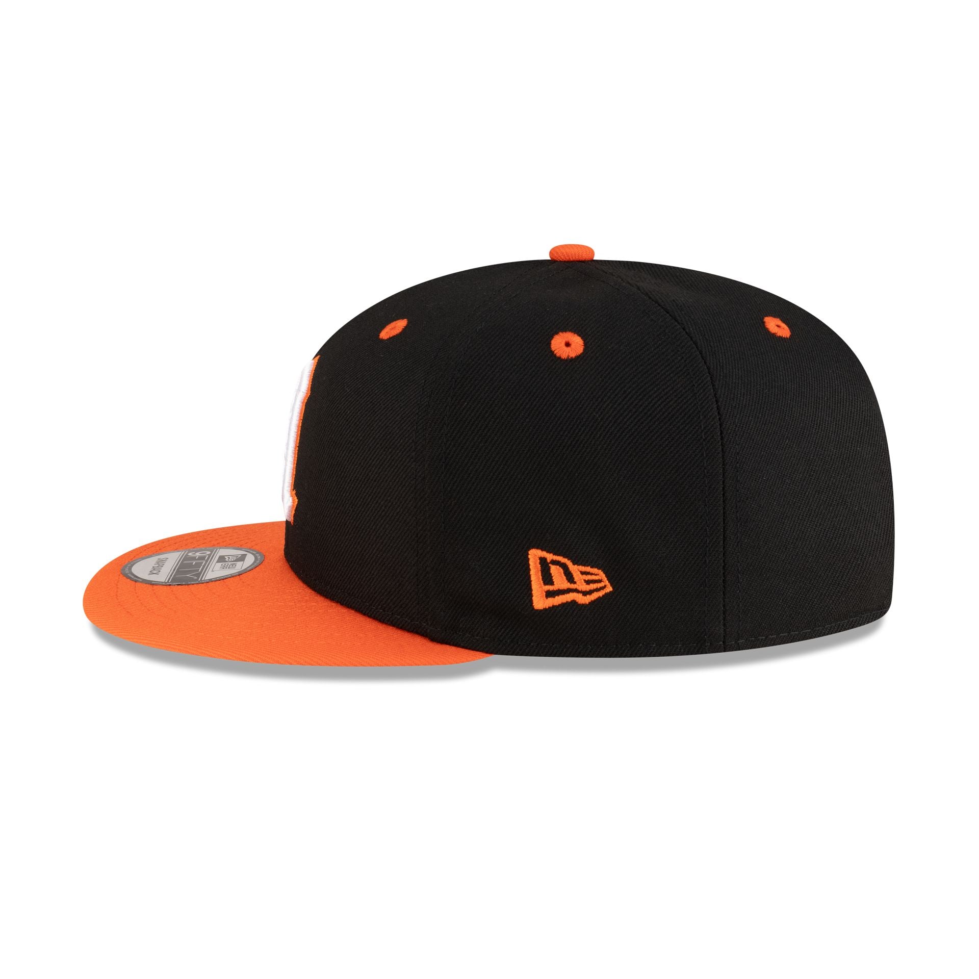 New Era x adidas Miami Hurricanes Black 9FIFTY Snapback Hat