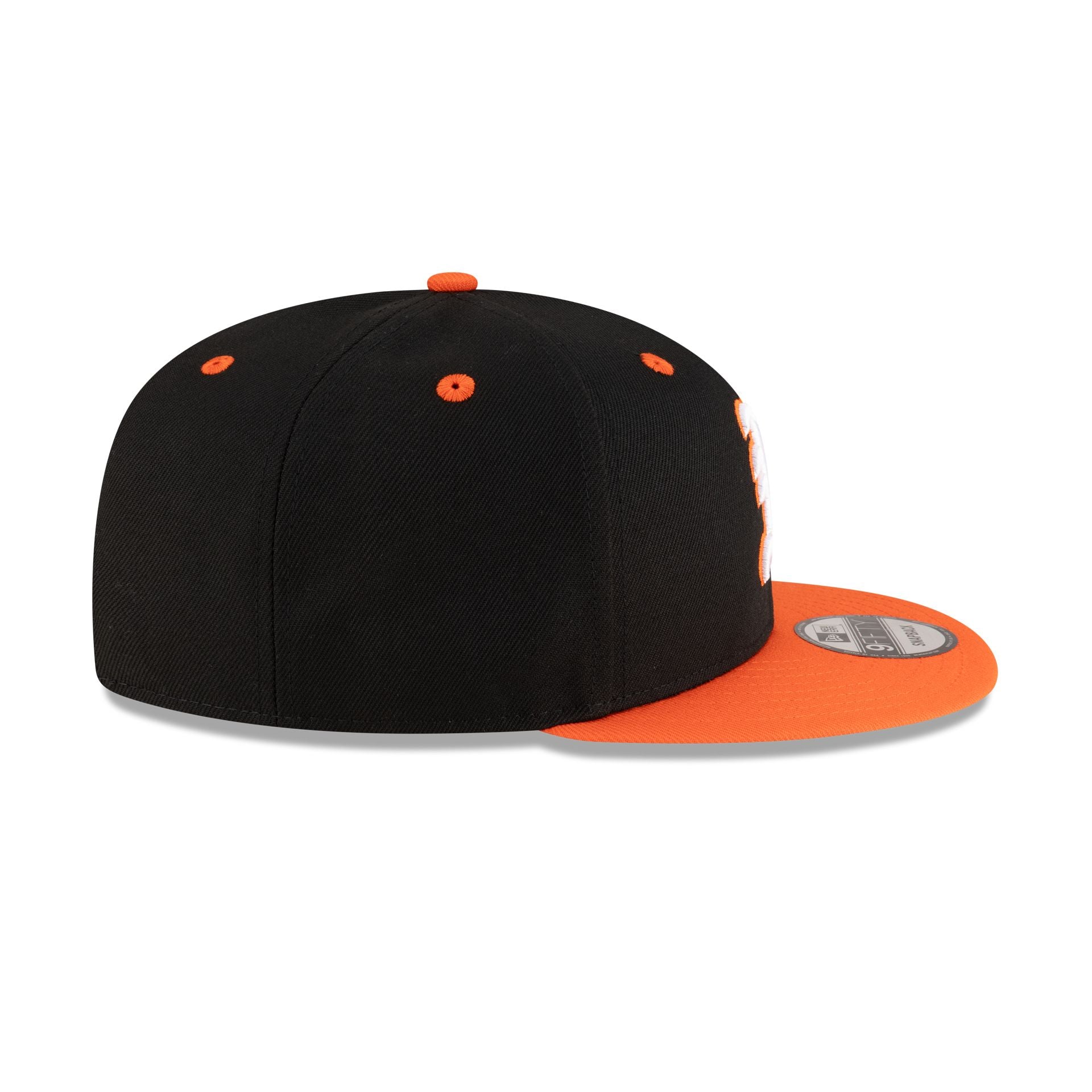 New Era x adidas Miami Hurricanes Black 9FIFTY Snapback Hat