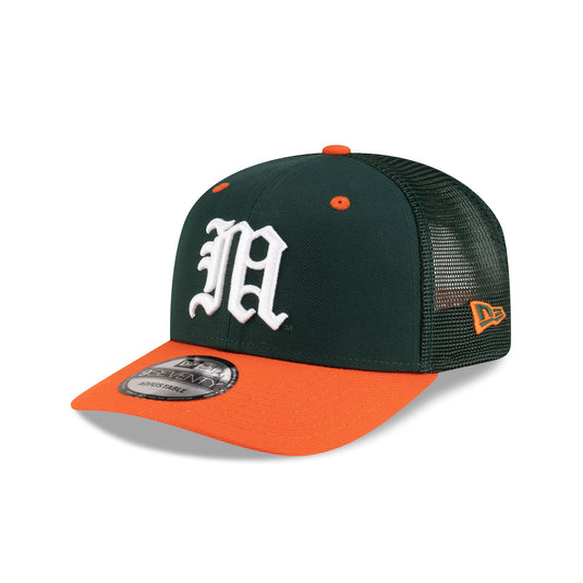 New Era x adidas Miami Hurricanes Green 9SEVENTY Trucker Hat - New Era Cap