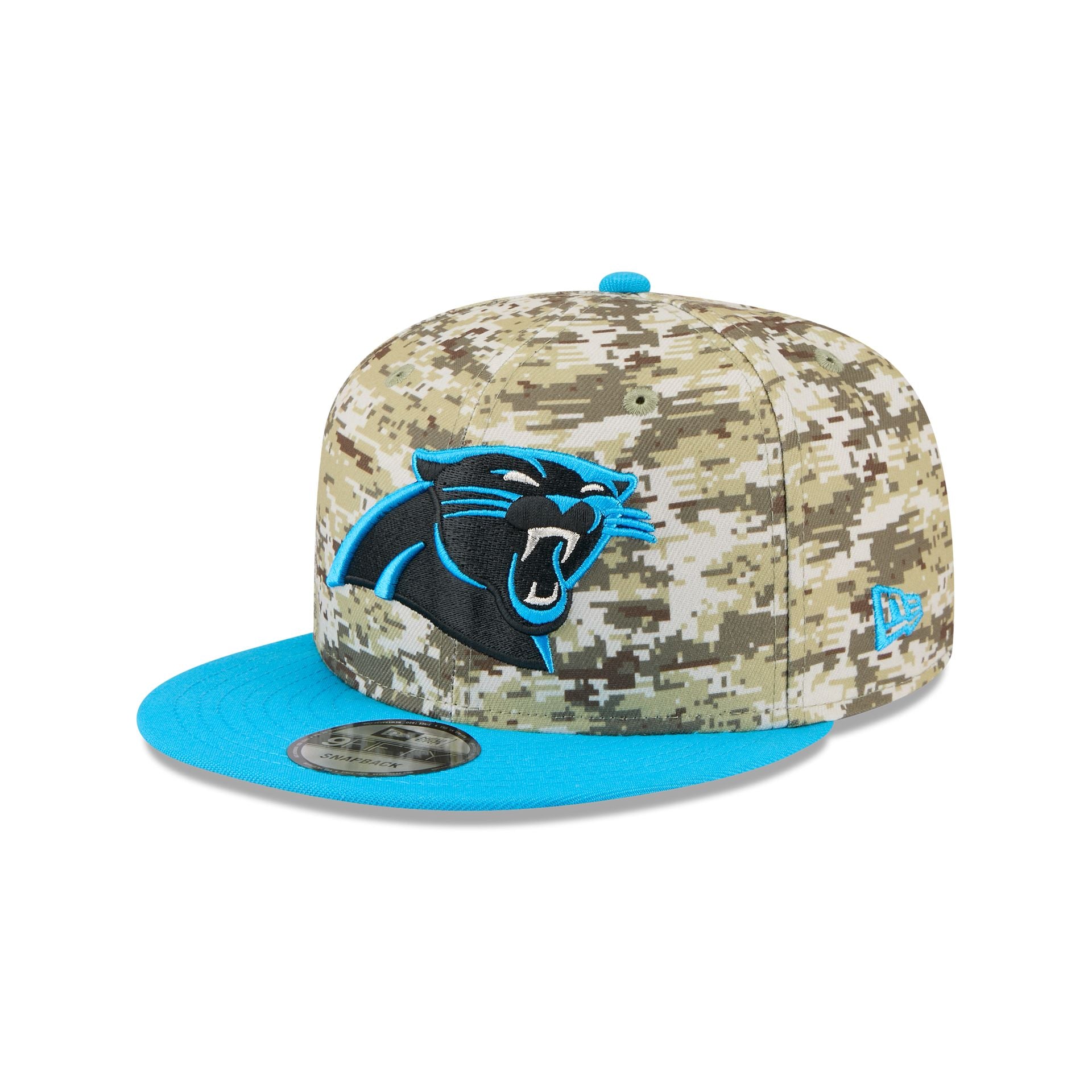 Carolina Panthers 2025 Salute to Service Fan Gear 9FIFTY Snapback Hat