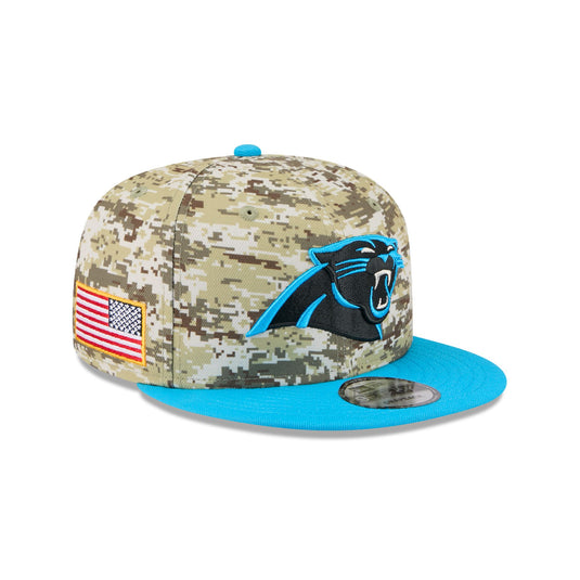 Carolina Panthers 2025 Salute to Service Fan Gear 9FIFTY Snapback Hat - New Era Cap