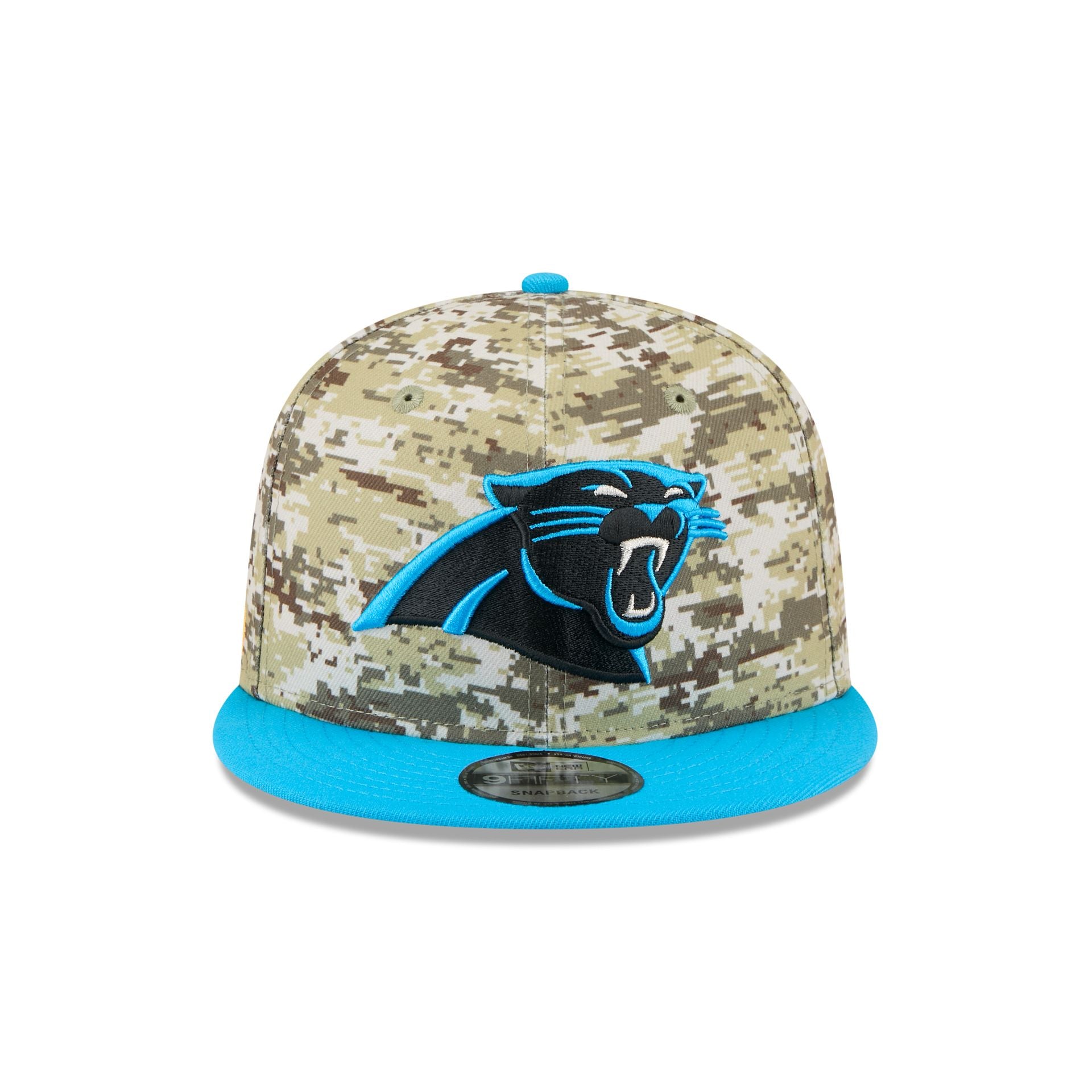 Carolina Panthers 2025 Salute to Service Fan Gear 9FIFTY Snapback Hat
