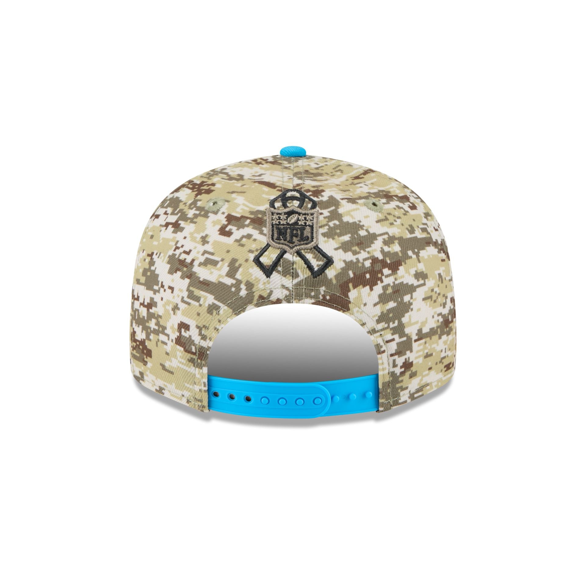 Carolina Panthers 2025 Salute to Service Fan Gear 9FIFTY Snapback Hat