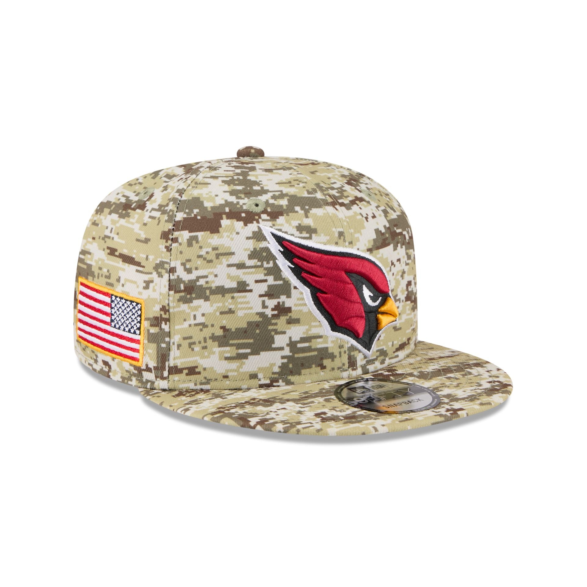 Arizona Cardinals 2025 Salute to Service Fan Gear 9FIFTY Snapback Hat