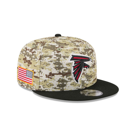 Atlanta Falcons 2025 Salute to Service Fan Gear 9FIFTY Snapback Hat - New Era Cap