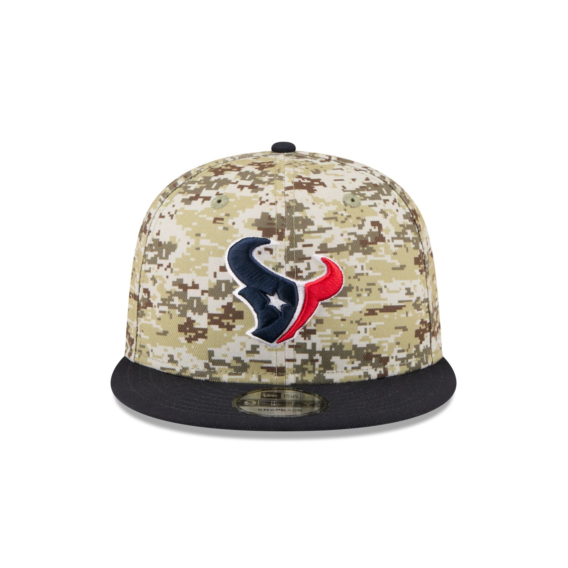 Houston Texans 2025 Salute to Service Fan Gear 9FIFTY Snapback Hat