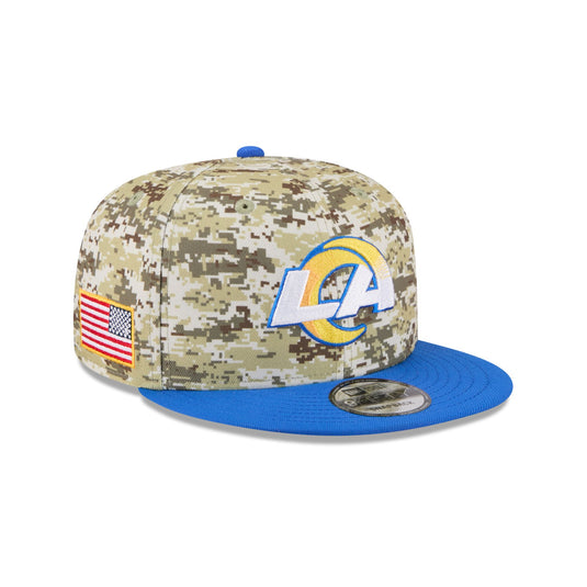 Los Angeles Rams 2025 Salute to Service Fan Gear 9FIFTY Snapback Hat - New Era Cap