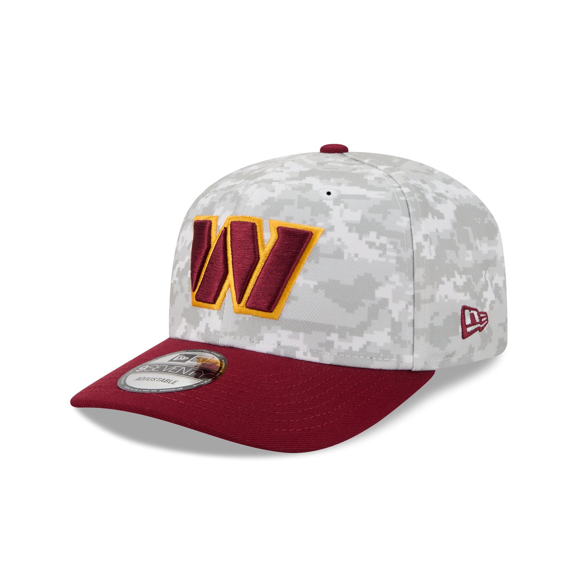 Washington Commanders 2025 Salute to Service Fan Gear 9SEVENTY Stretch-Snap Hat