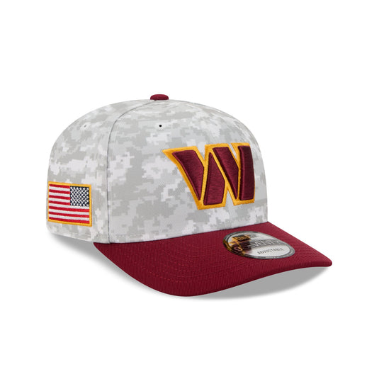 Washington Commanders 2025 Salute to Service Fan Gear 9SEVENTY Stretch-Snap Hat - New Era Cap