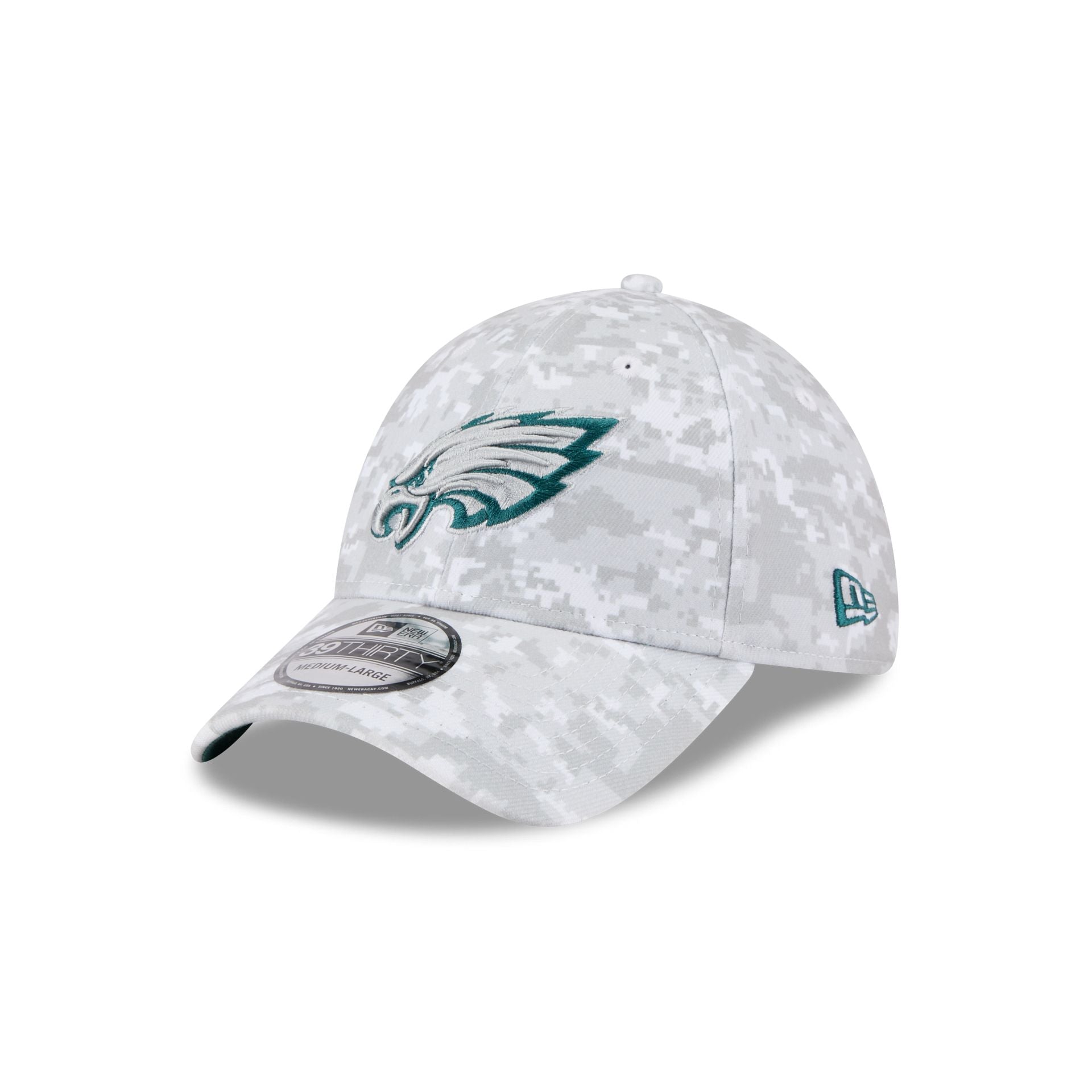 Philadelphia Eagles 2025 Salute to Service Fan Gear 39THIRTY Stretch Fit Hat
