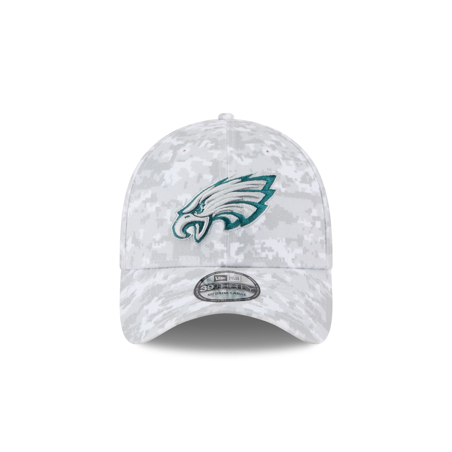 Philadelphia Eagles 2025 Salute to Service Fan Gear 39THIRTY Stretch Fit Hat