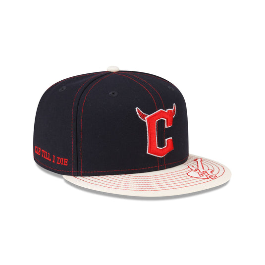 mgk x Cleveland Guardians Navy 59FIFTY Fitted Hat - New Era Cap