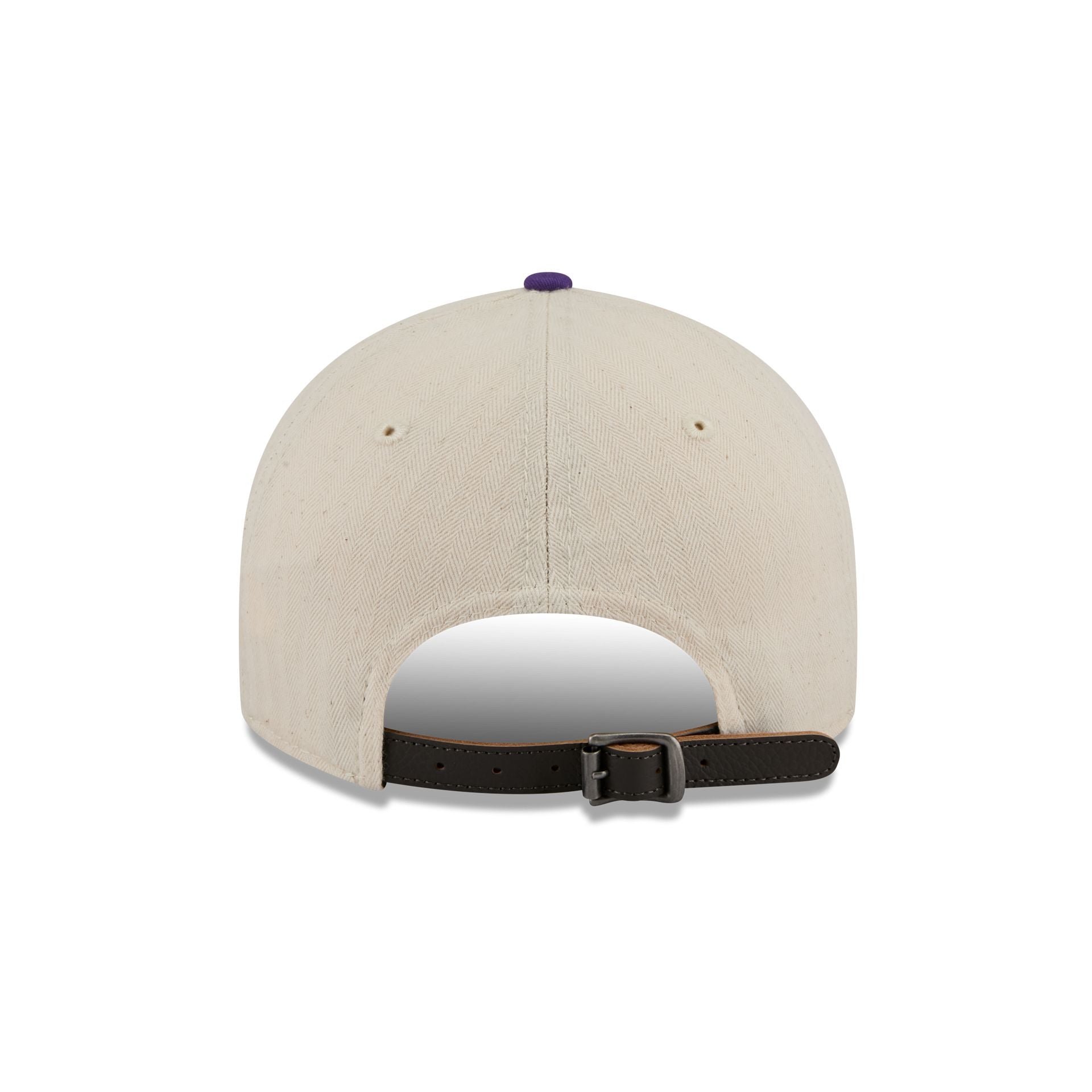 Los Angeles Lakers Three Looms Americana Herringbone Retro Crown 9FIFTY Adjustable Hat