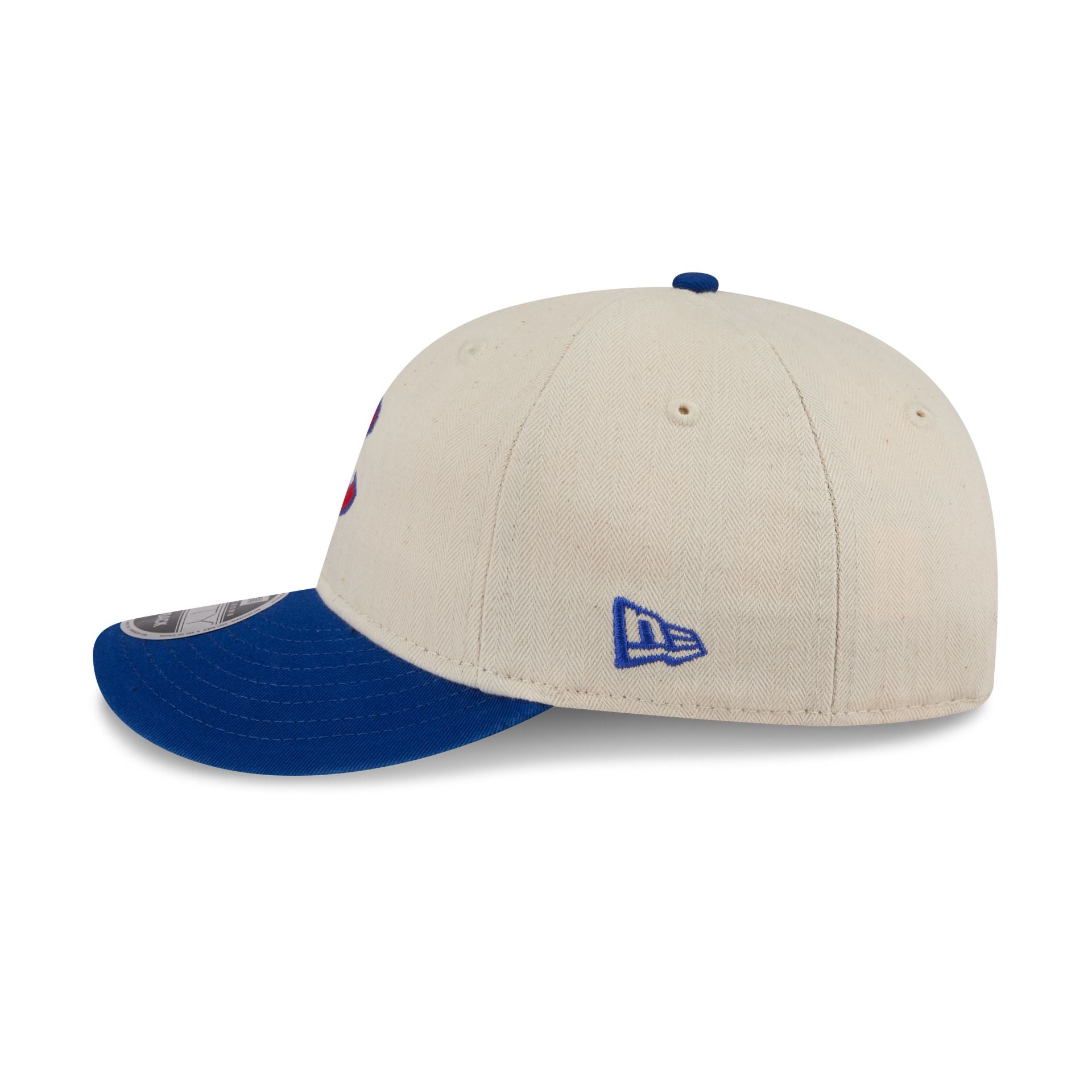 Chicago Cubs Three Looms Americana Herringbone Retro Crown 9FIFTY Adjustable Hat