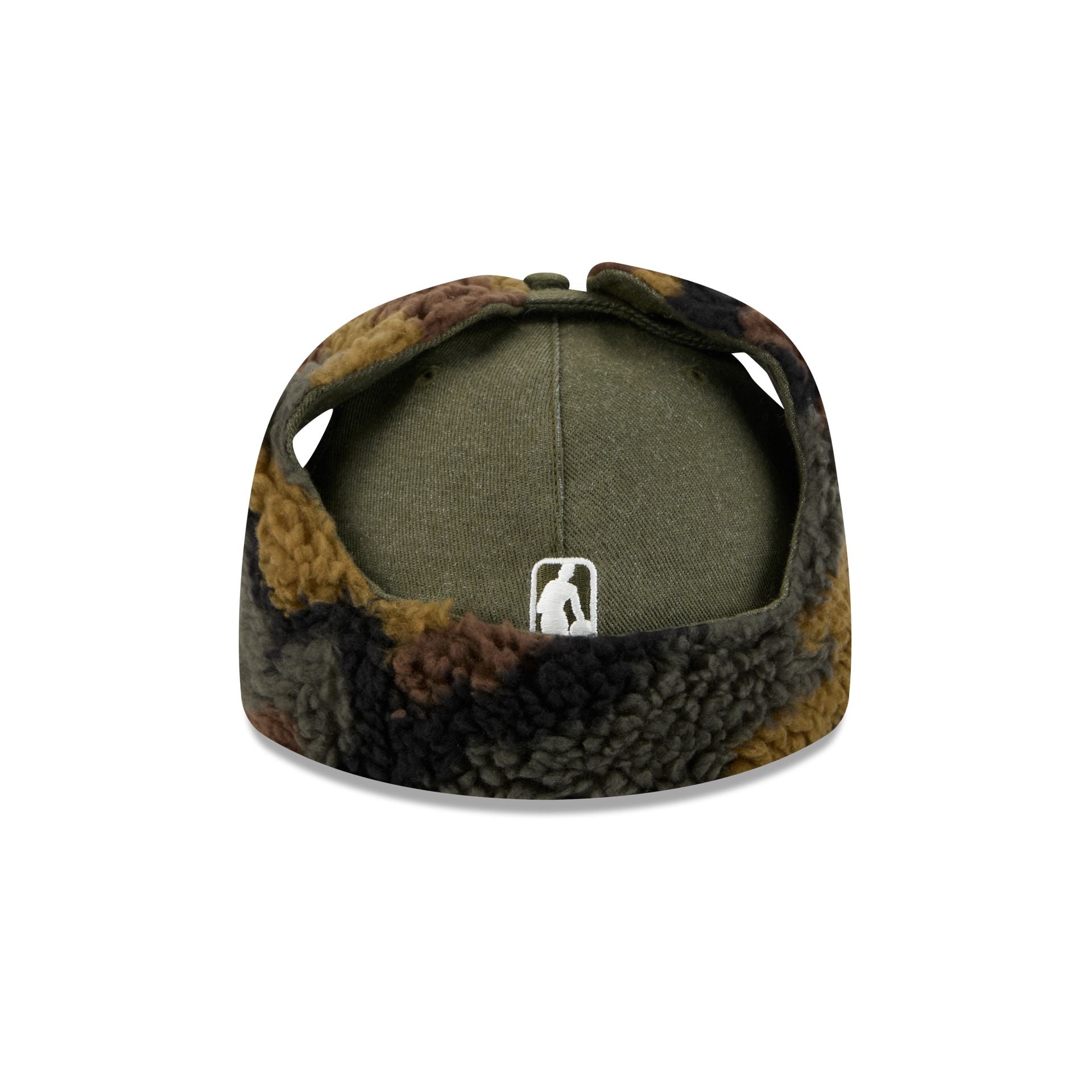 New York Knicks Three Looms Cotton Twill Camo Retro Crown Dog Ear 59FIFTY Fitted Hat