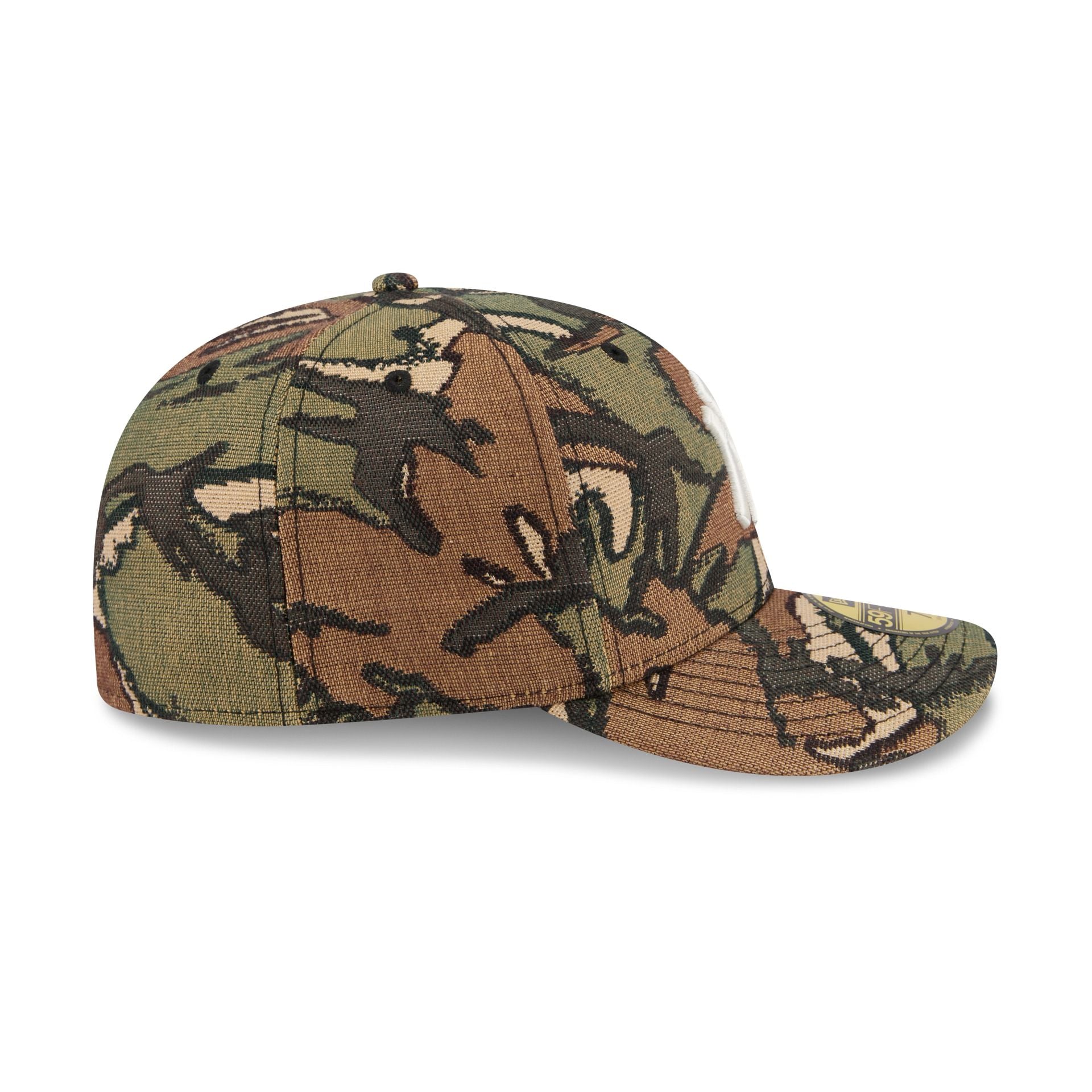 New York Yankees Three Looms Jacquard Camo 59FIFTY Fitted Hat