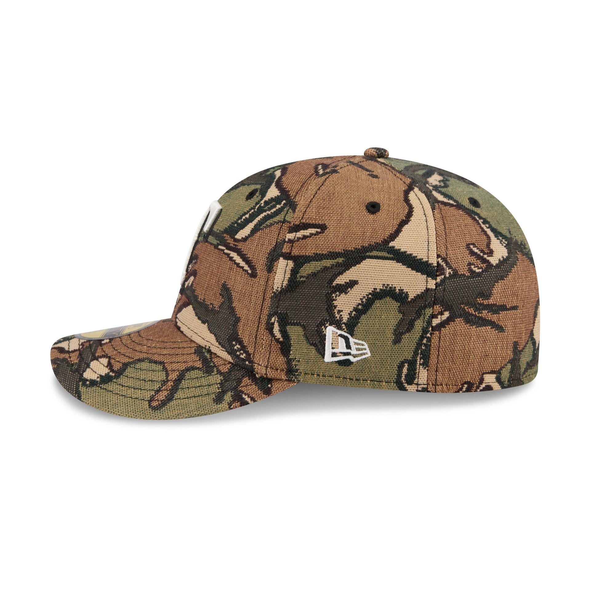 Texas Rangers Three Looms Jacquard Camo 59FIFTY Fitted Hat