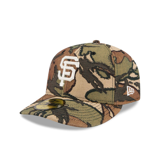 San Francisco Giants Three Looms Jacquard Camo 59FIFTY Fitted Hat - New Era Cap