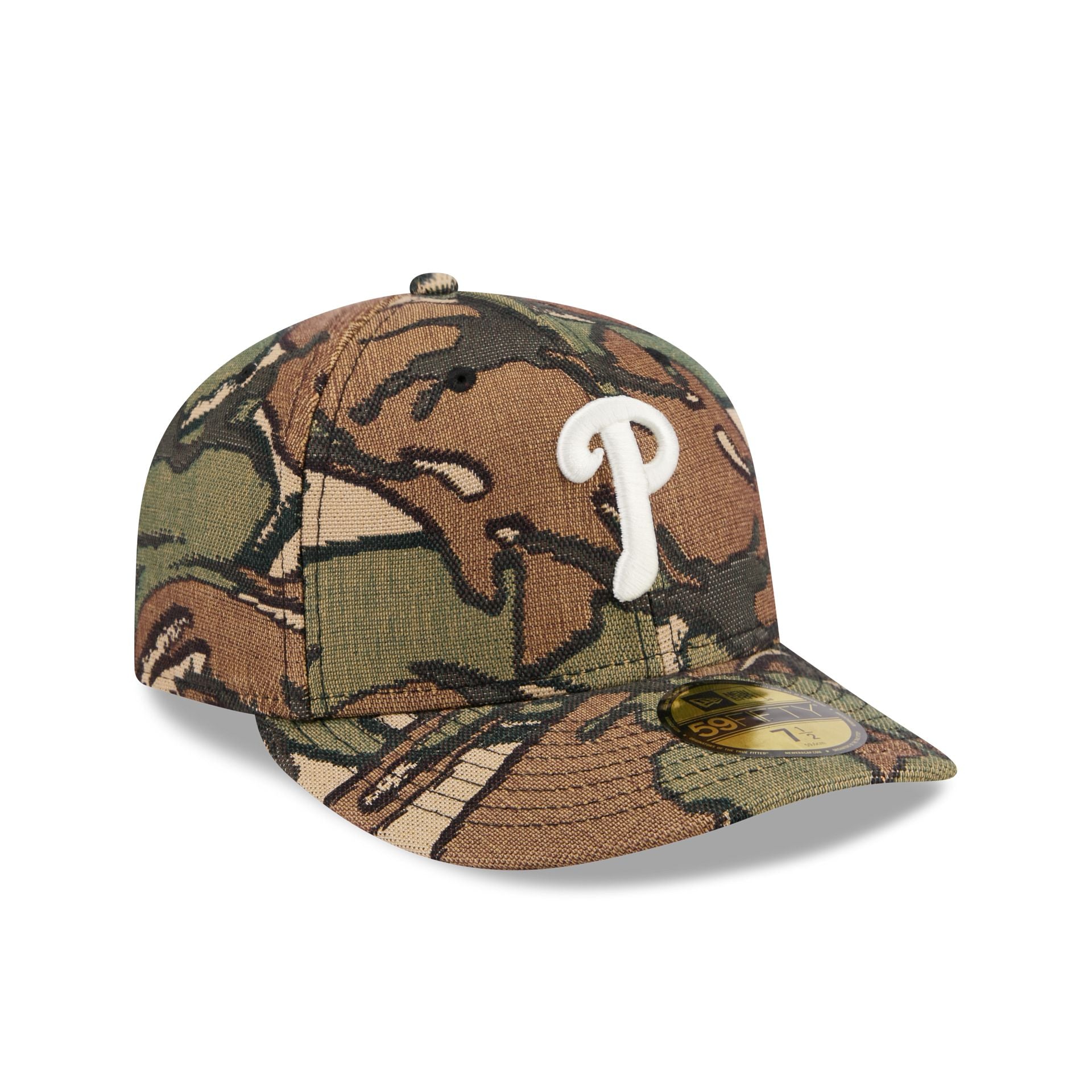 Philadelphia Phillies Three Looms Jacquard Camo 59FIFTY Fitted Hat