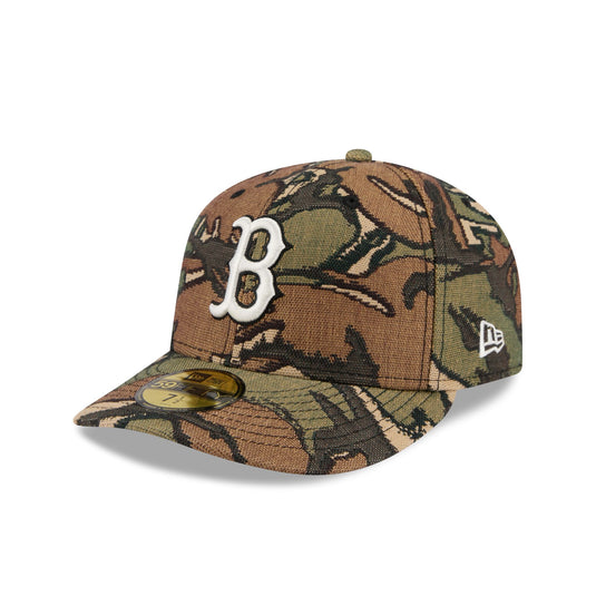 Boston Red Sox Three Looms Jacquard Camo 59FIFTY Fitted Hat - New Era Cap