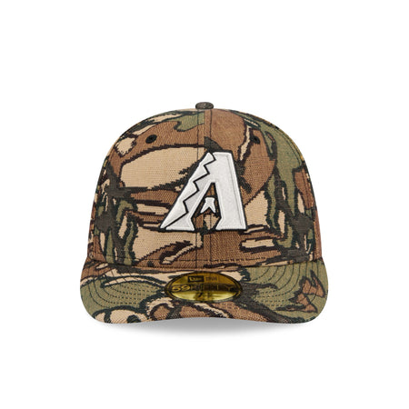 Arizona Diamondbacks Three Looms Jacquard Camo 59FIFTY Fitted Hat