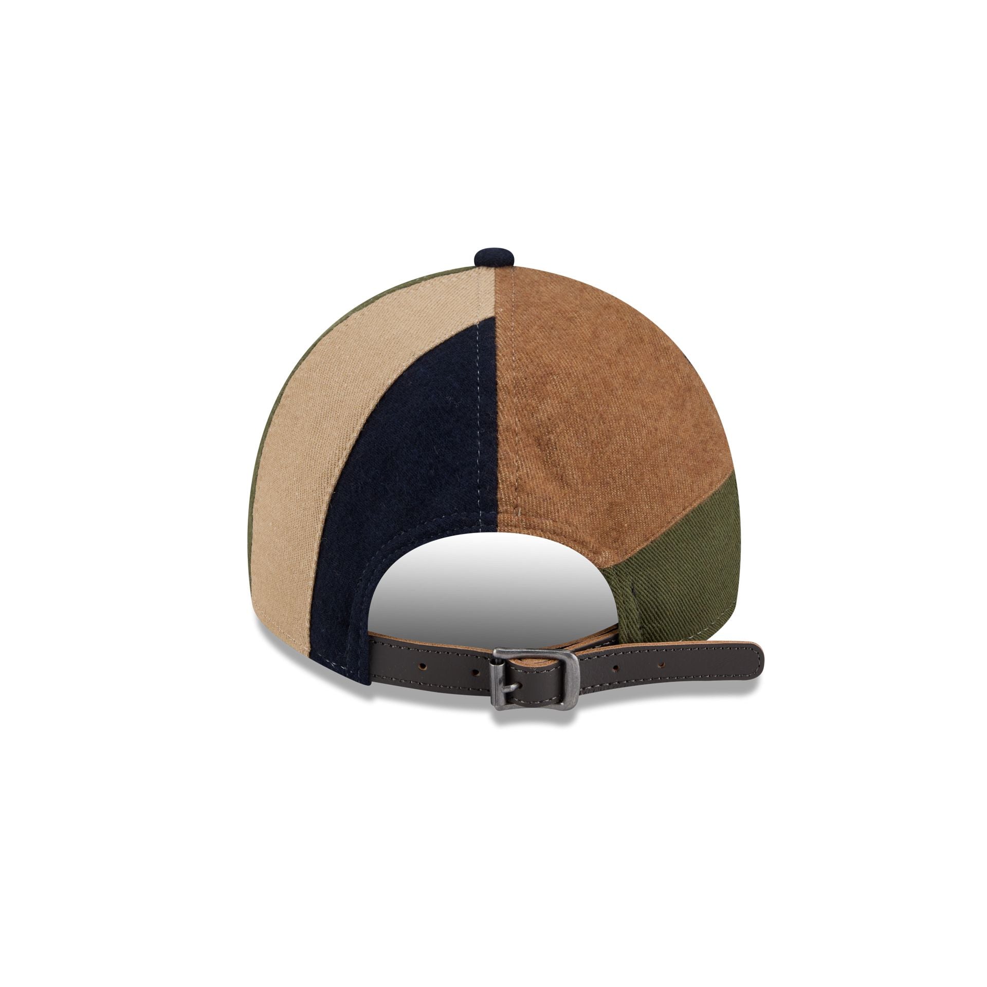 New York Mets Three Looms Cotton Twill Patchwork 9TWENTY Adjustable Hat