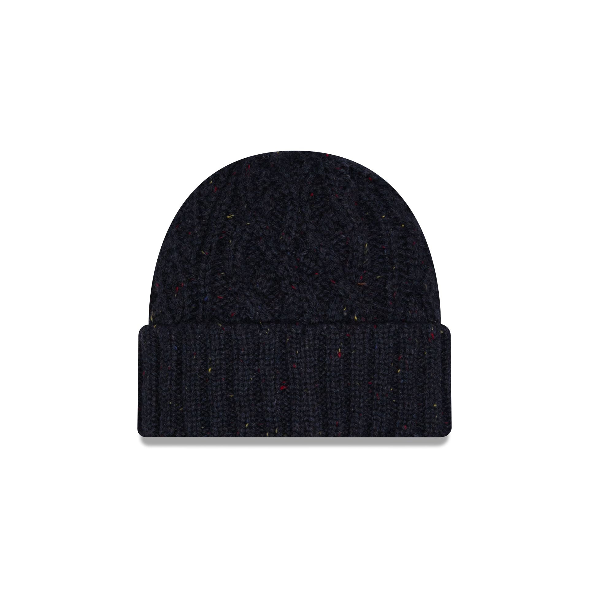 New Era Cap Speckled Navy Cable Knit Hat
