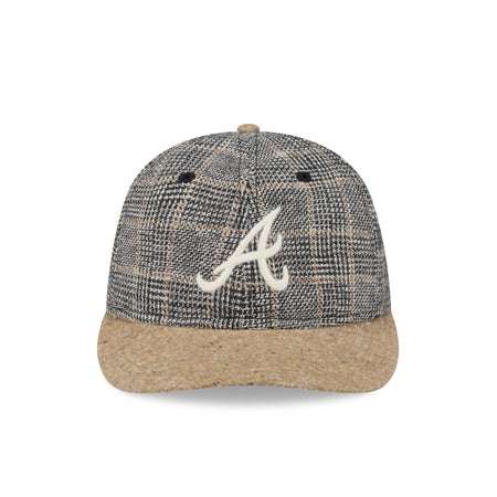 Atlanta Braves Three Looms Vintage Tweed Retro Crown 59FIFTY Fitted Hat