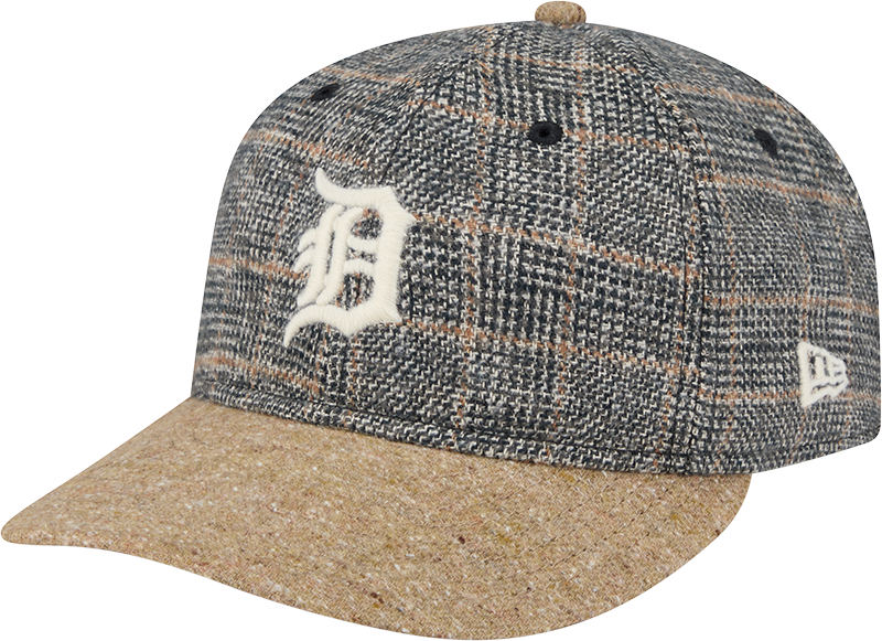 Detroit Tigers Three Looms Vintage Tweed Retro Crown 59FIFTY Fitted Hat