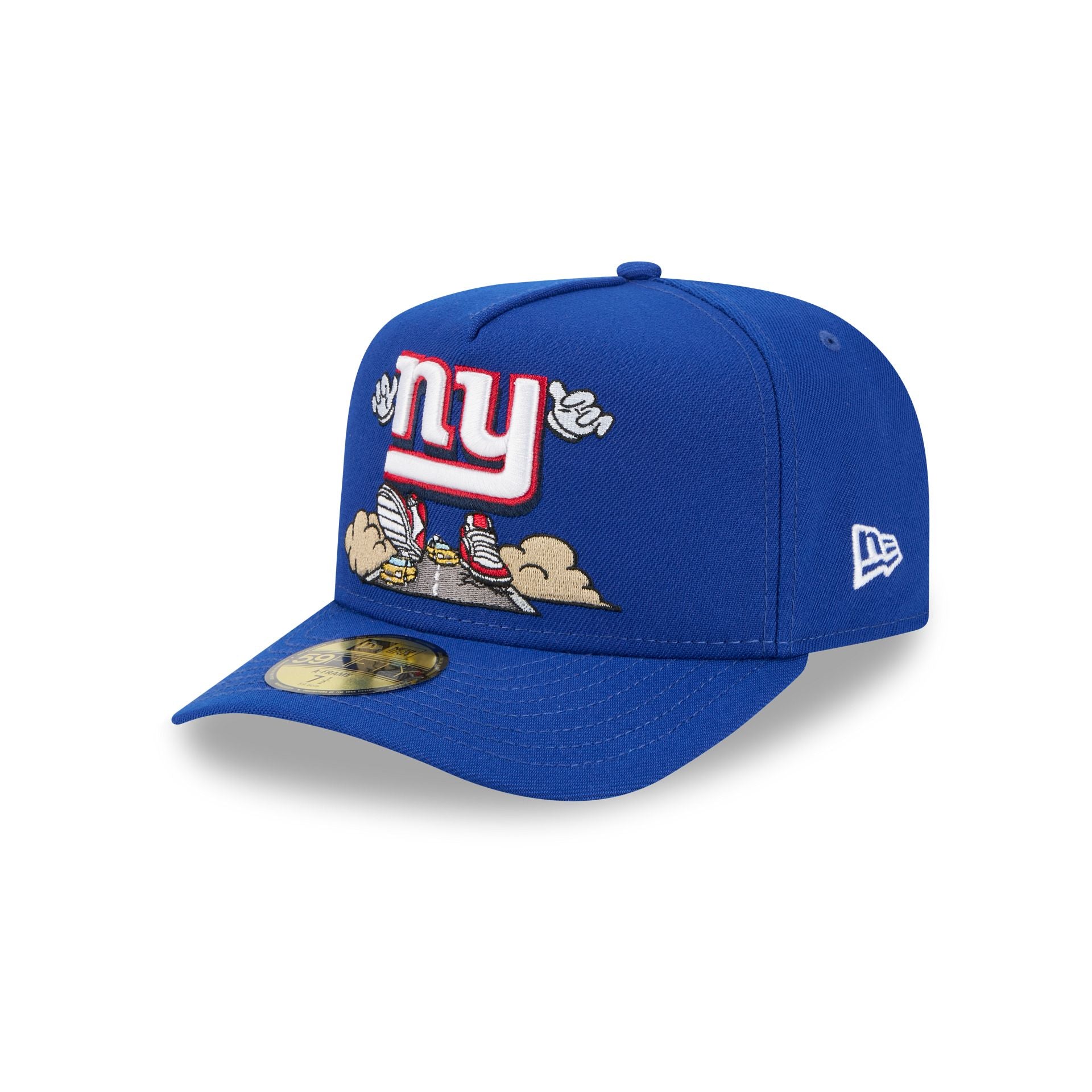 New York Giants Cartoon 59FIFTY A-Frame Fitted Hat