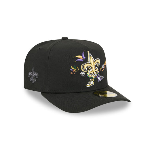 New Orleans Saints Cartoon 59FIFTY A-Frame Fitted Hat - New Era Cap