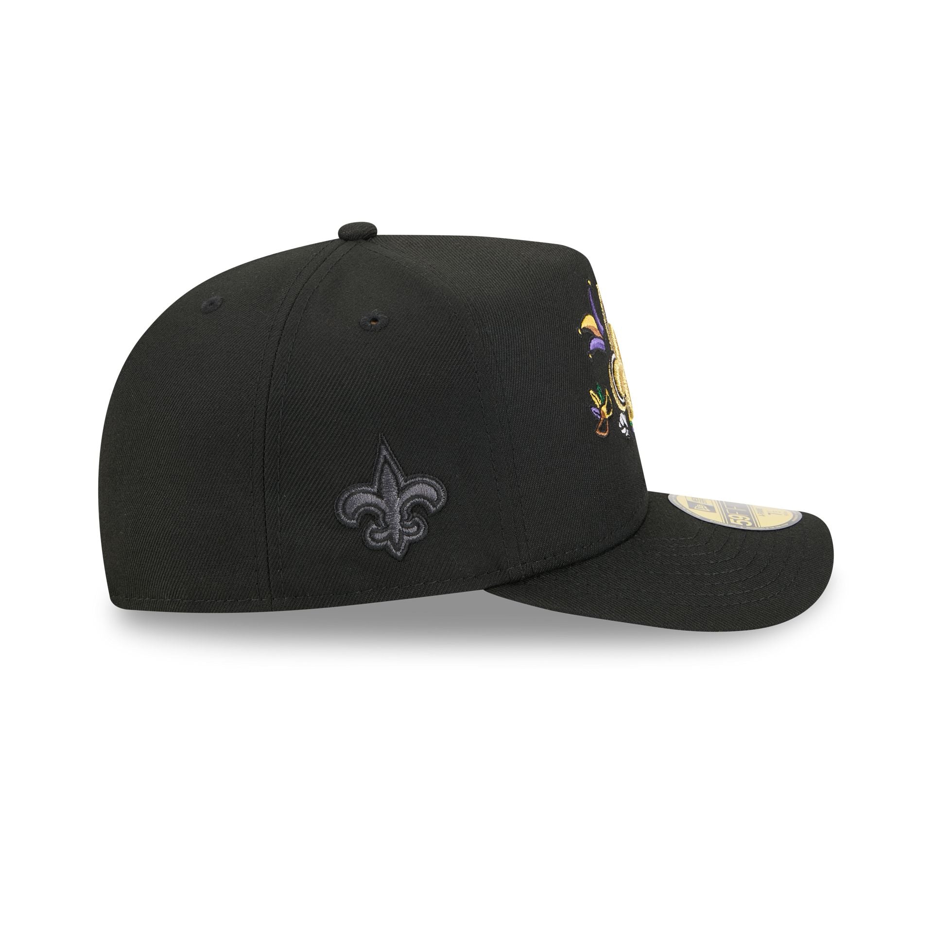 New Orleans Saints Cartoon 59FIFTY A-Frame Fitted Hat