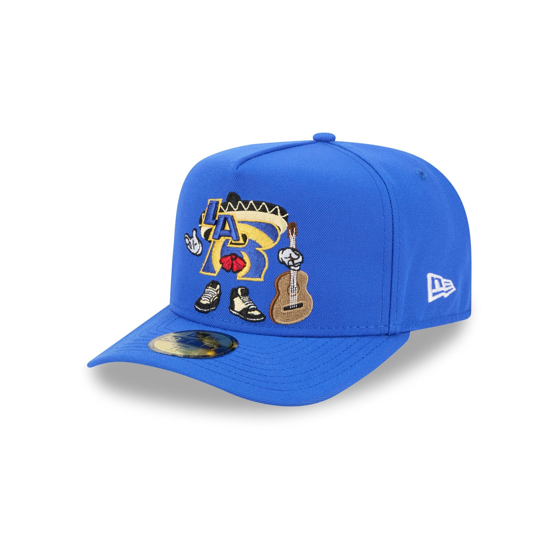 Los Angeles Rams Cartoon 59FIFTY A-Frame Fitted Hat