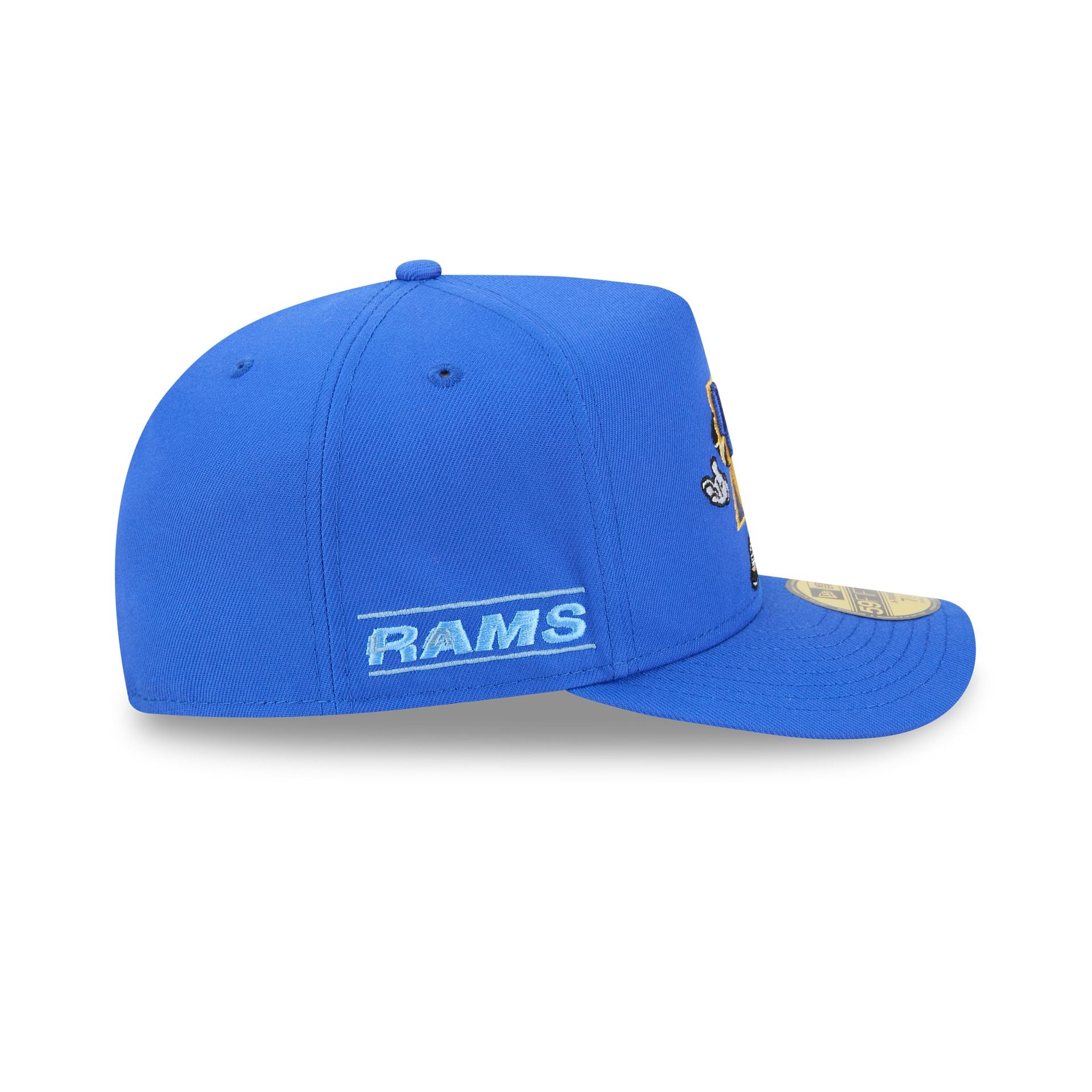 Los Angeles Rams Cartoon 59FIFTY A-Frame Fitted Hat