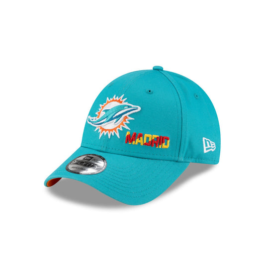 Miami Dolphins Madrid Game 9FORTY Snapback Hat - New Era Cap