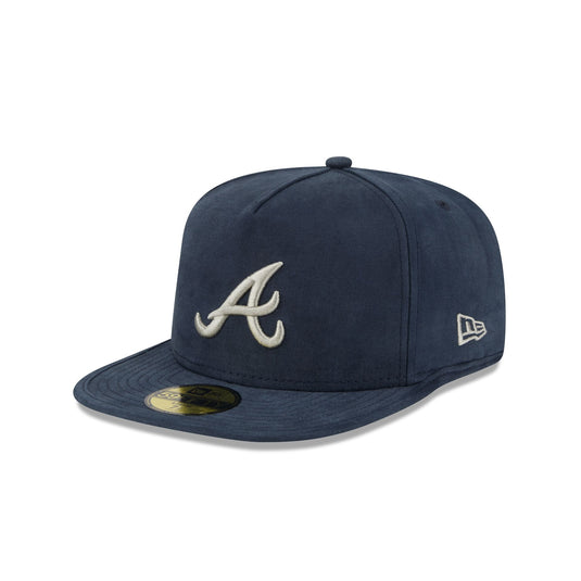 Atlanta Braves Quilted 59FIFTY A-Frame Fitted Hat - New Era Cap